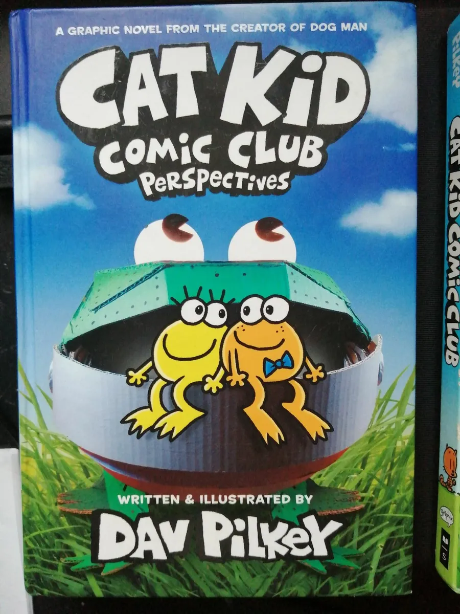 Cat Kid Comic Club 1 & 2 Hardcover books - Image 1