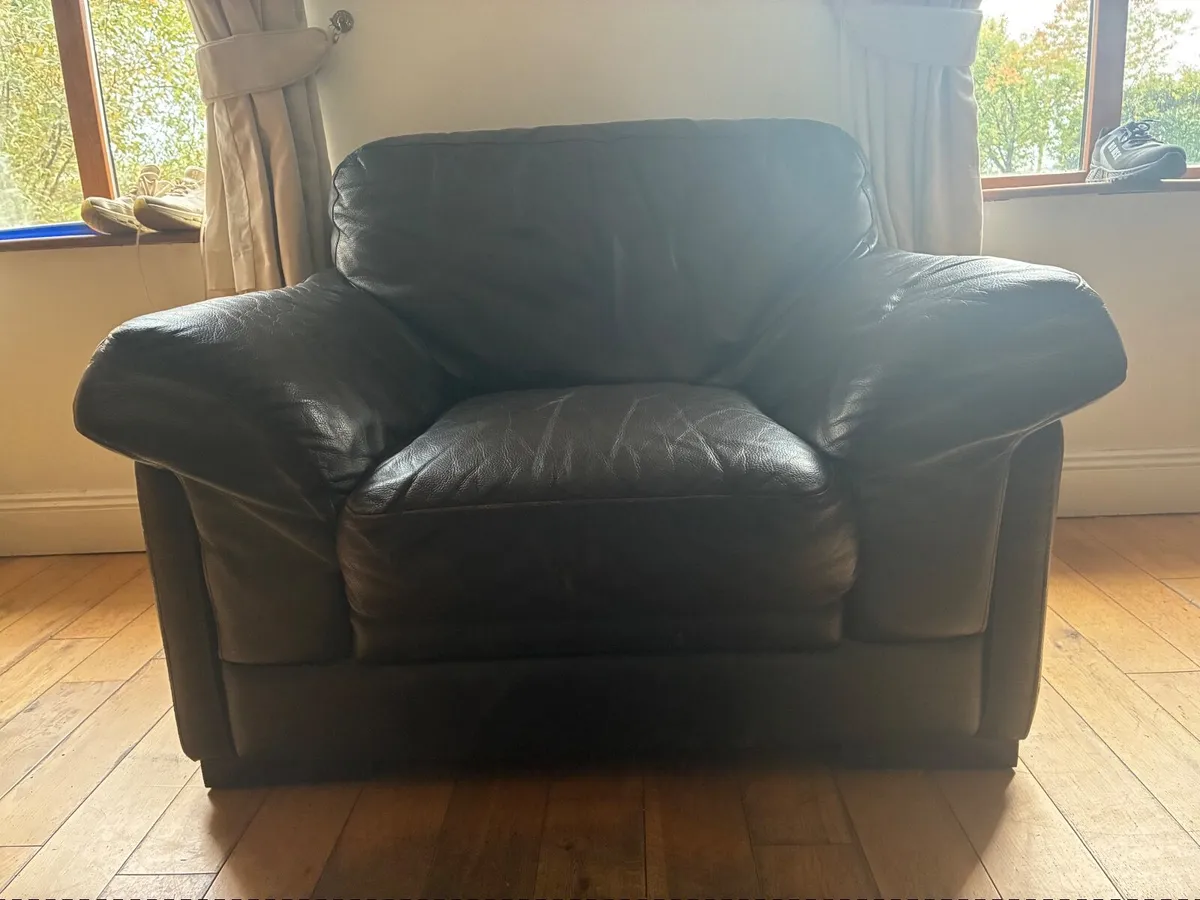 Sofa - two seat and chair - Image 1