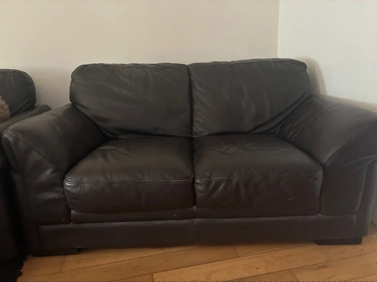 Sofa - two seat and chair - Image 2