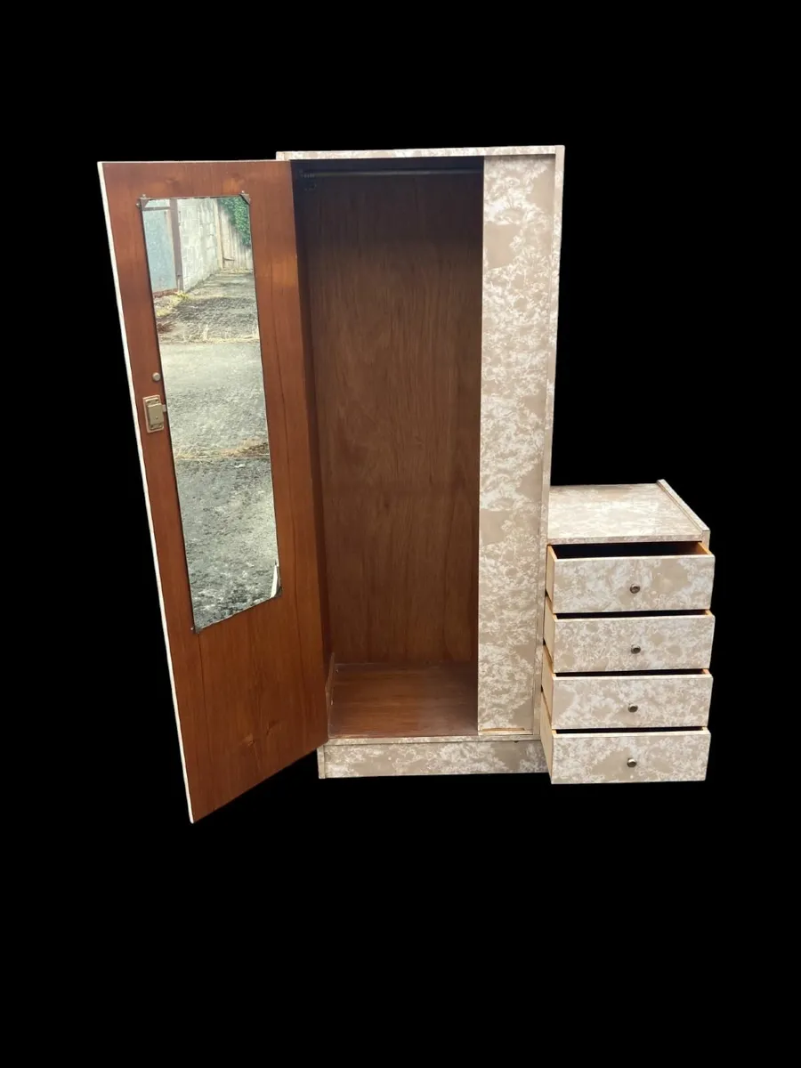 Vintage Wardrobe / Vanity Unit  - Mid Century - Image 4