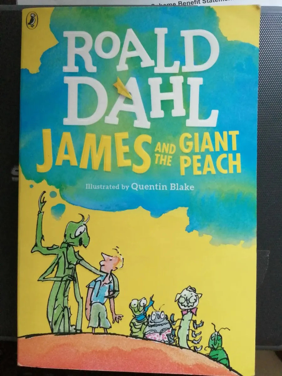 James and the giant peach book