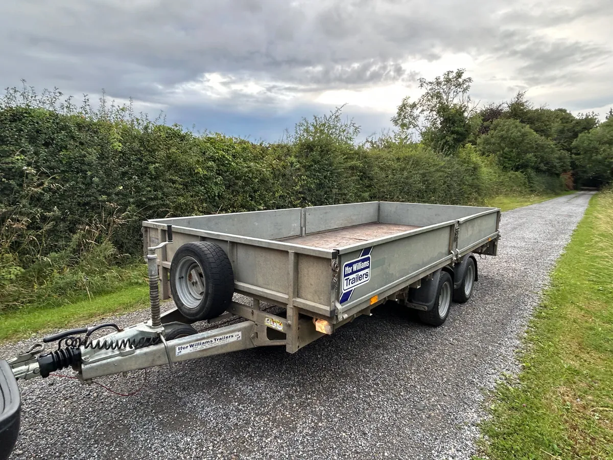 Ifor Williams 14x6,6 Dropside Trailer - Image 1