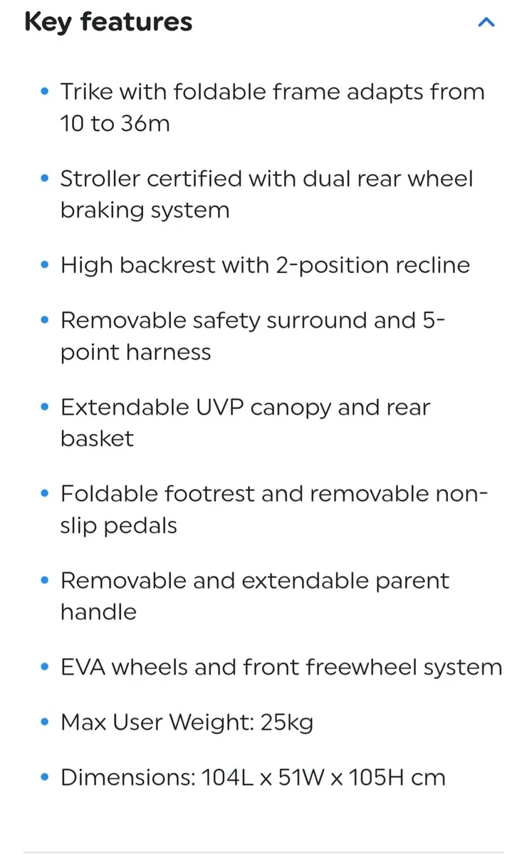 Q Play Toddler Trike - Image 3