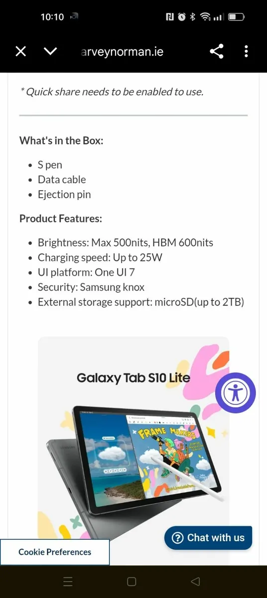 Galaxy S10 Lite tablet - Image 3