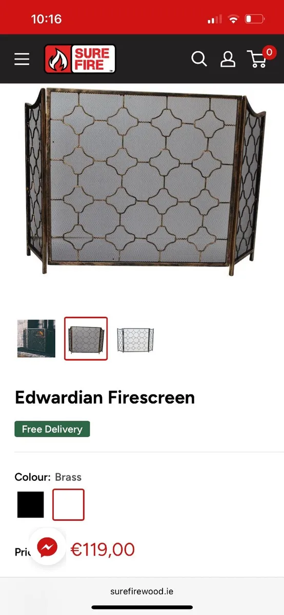 Art deco inspired Firescreen - Image 1