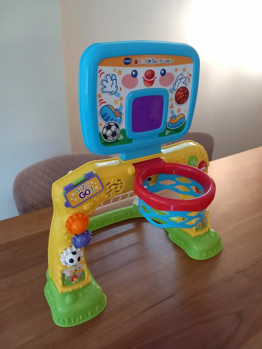 Toy Sports net and basket with interactive sounds. - Image 1