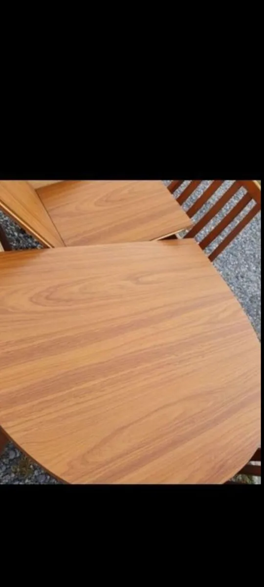 mid century teak dining set stateroom by stonehill - Image 2