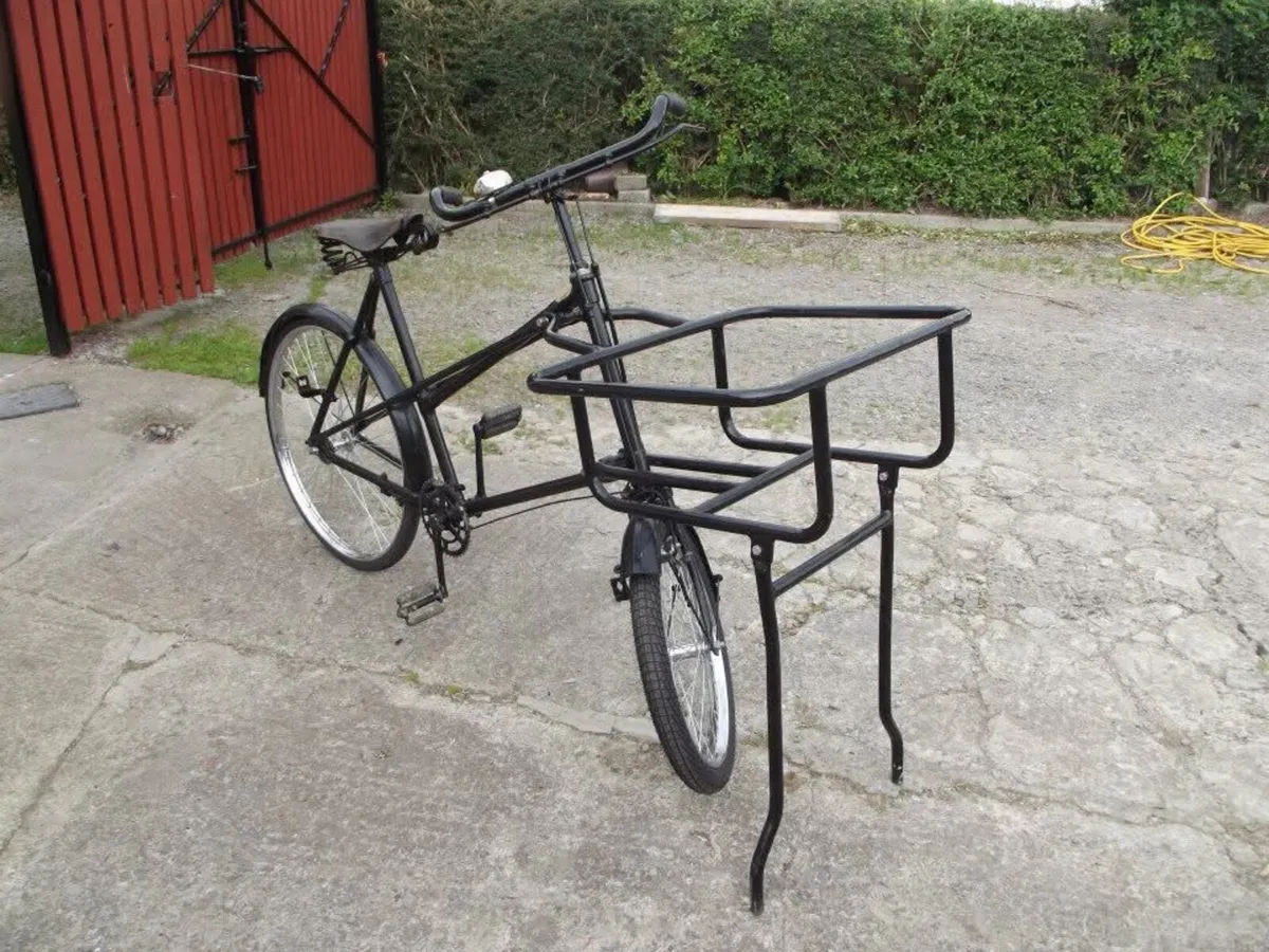 1920’s Gundle model T butchers / delivery bike - Image 2