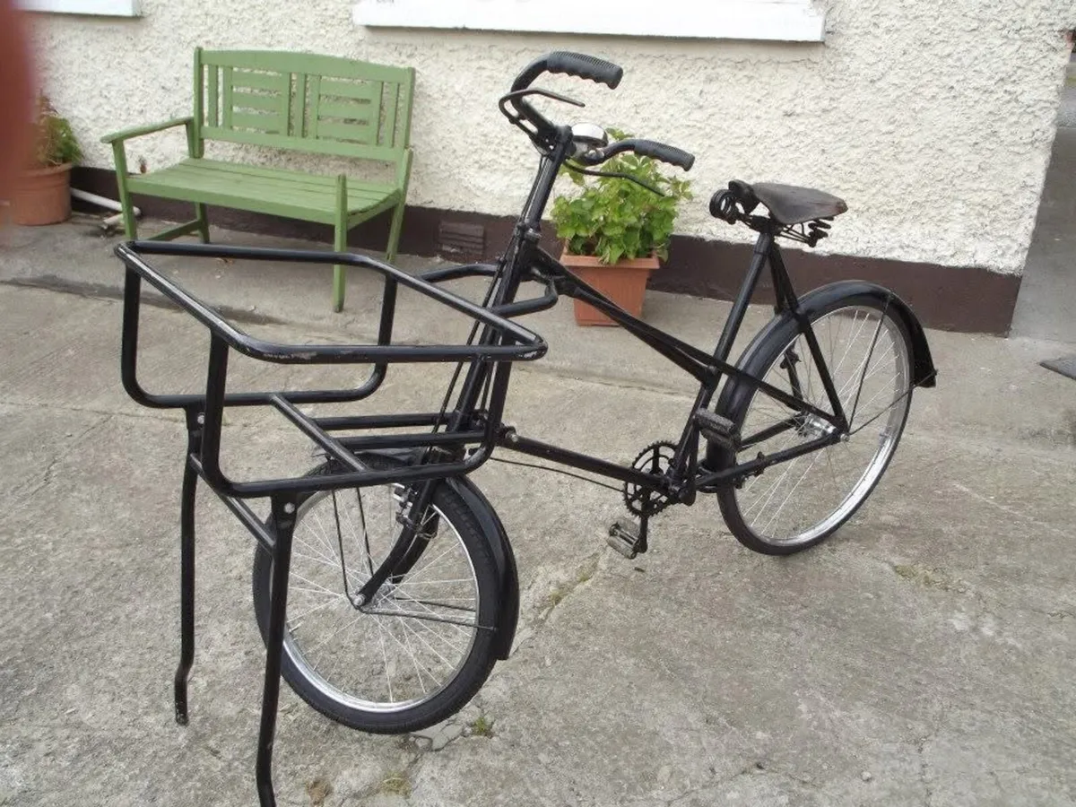 1920’s Gundle model T butchers / delivery bike - Image 1