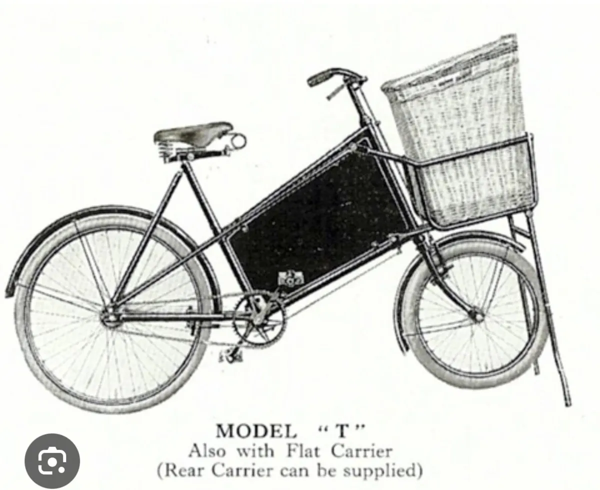 1920’s Gundle model T butchers / delivery bike - Image 4