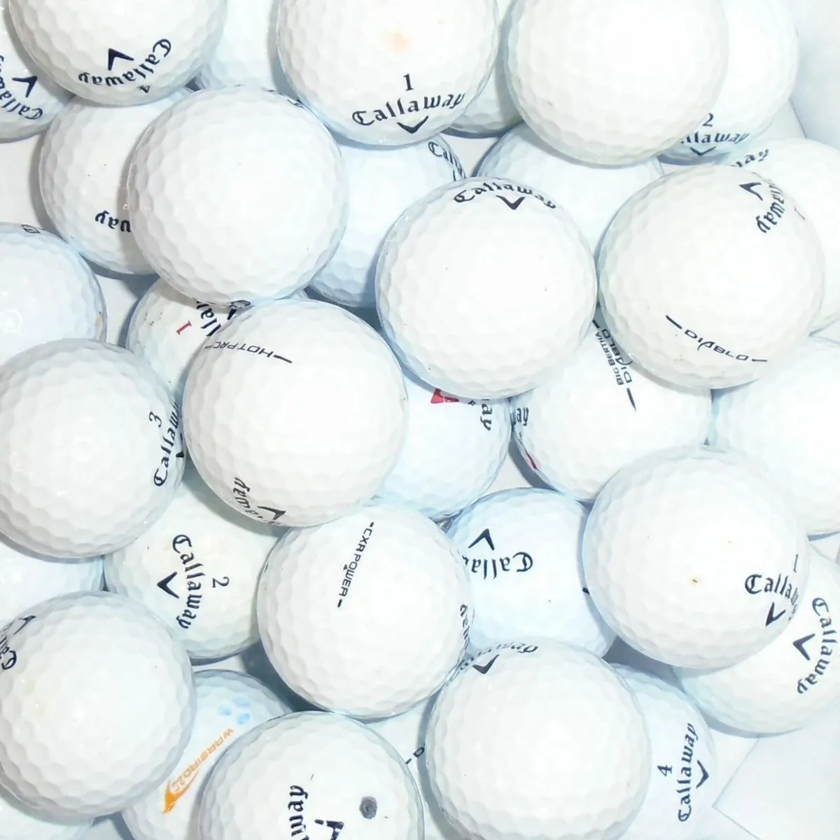 Callaway Lake Golf Ball Mix - 50 Balls