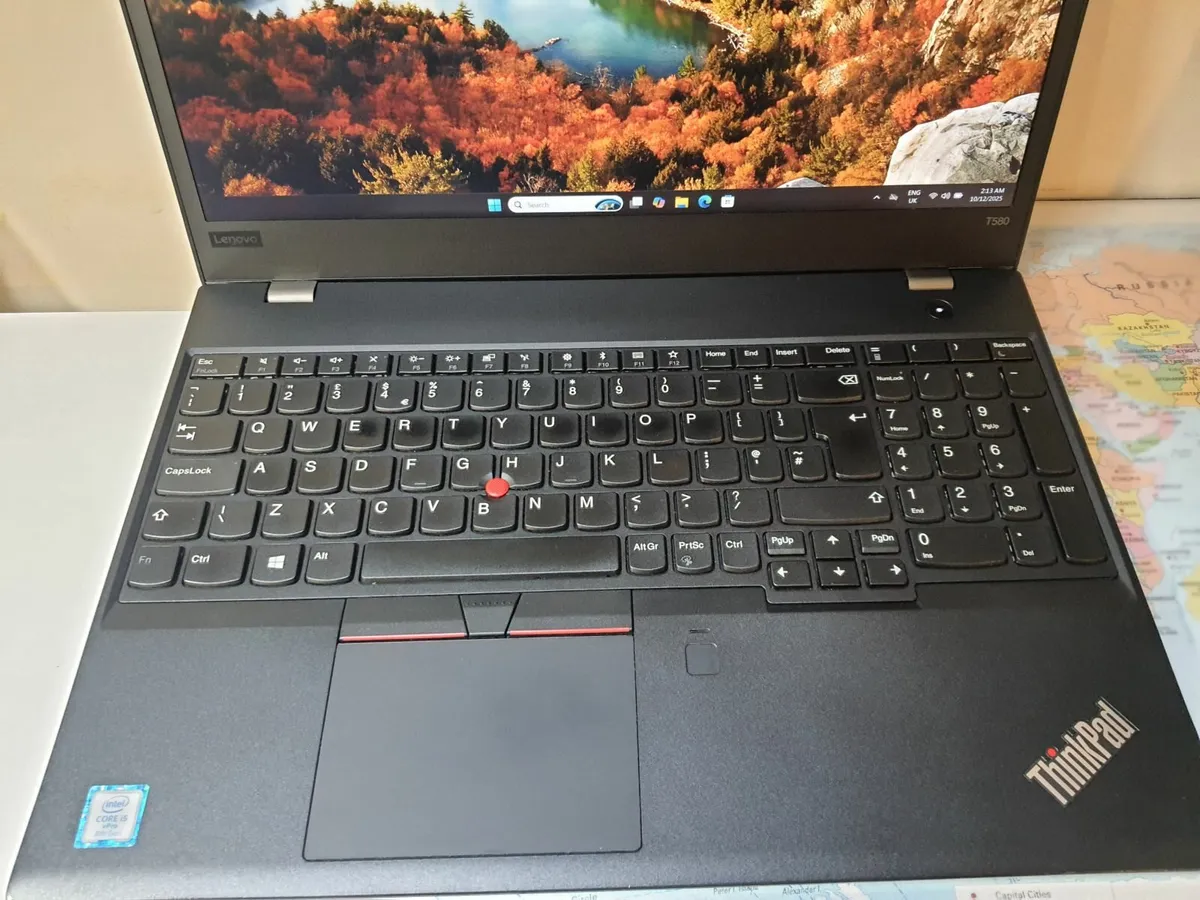 Lenovo ThinkPad T580 15.6" i5 8th gen 16/256GB SSD - Image 4
