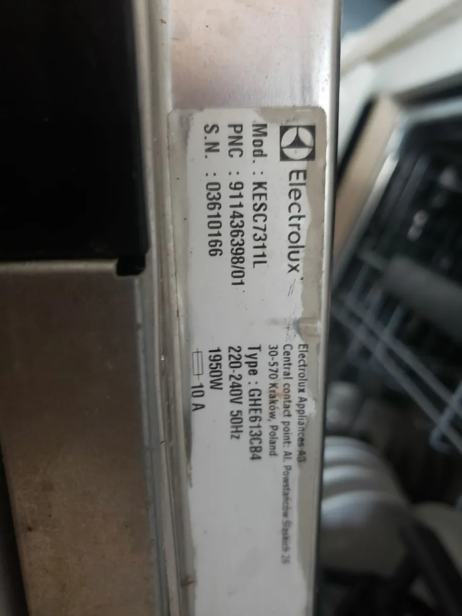 Dishwasher kesc7311l electrolux free