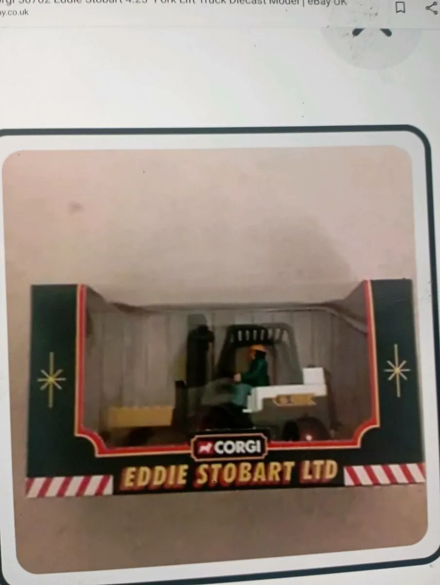 VINTAGE CORGI  EDDIE STOBART  DELIVERY MODLES - Image 1