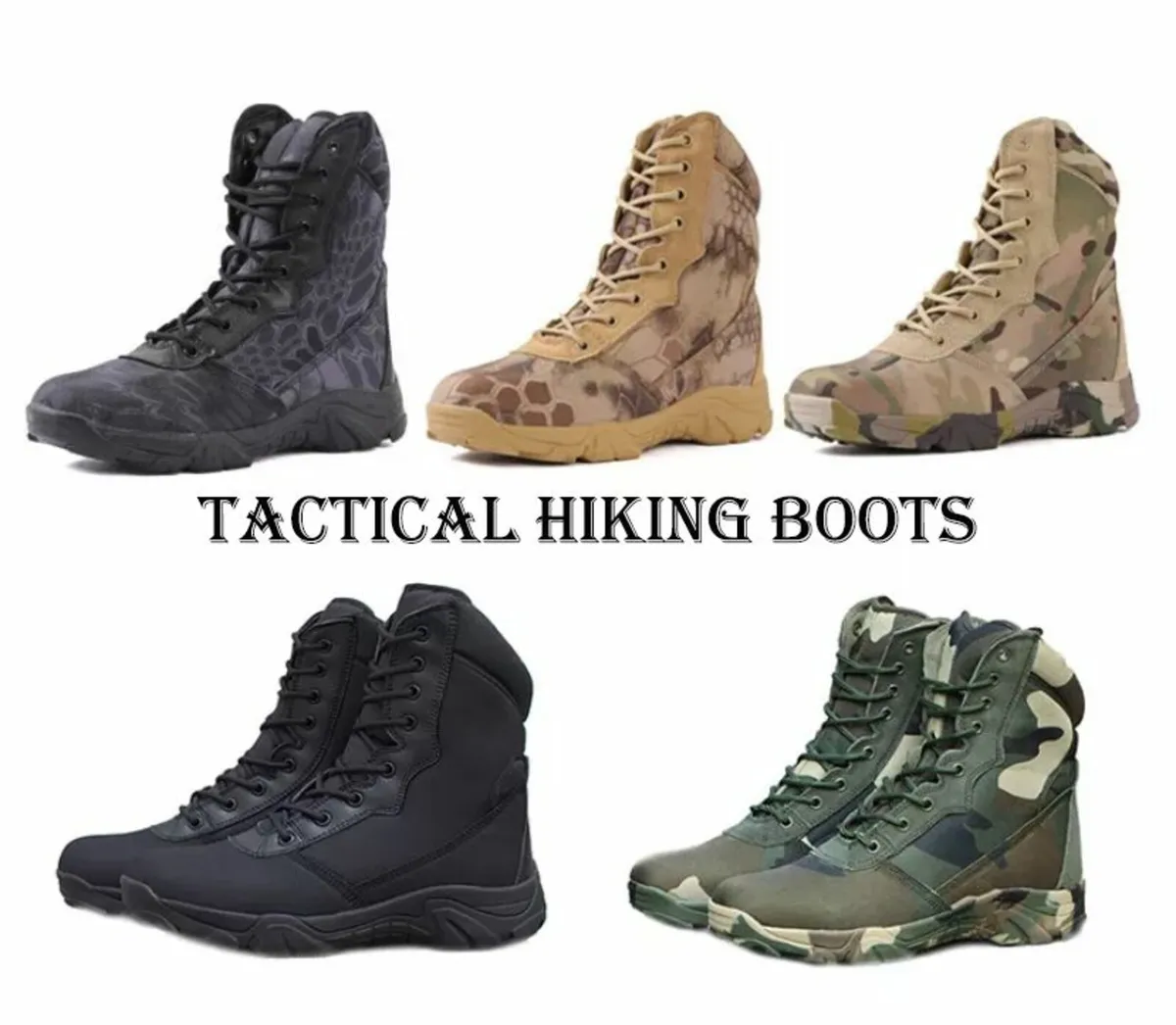 Camouflage Boots - Image 1