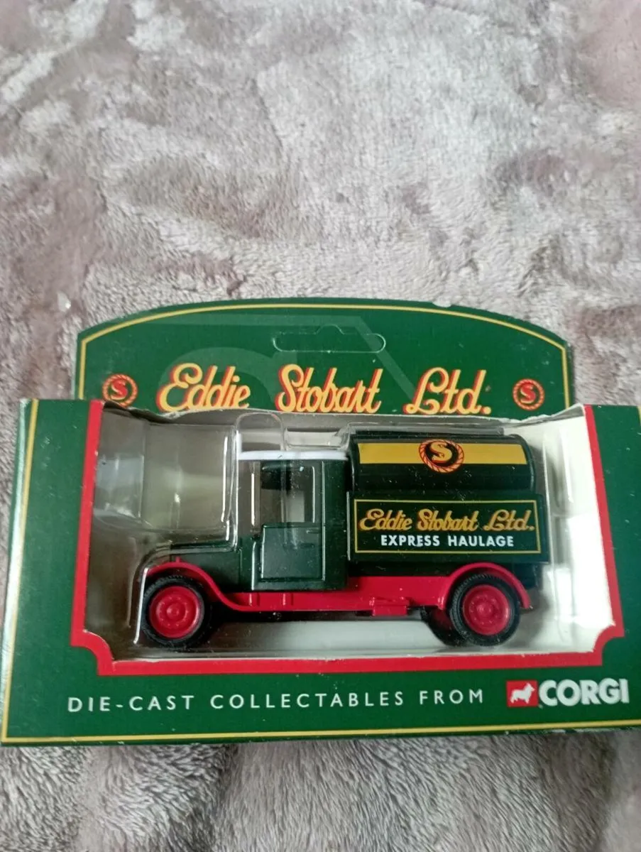 VINTAGE CORGI  EDDIE STOBART  DELIVERY MODLES - Image 3