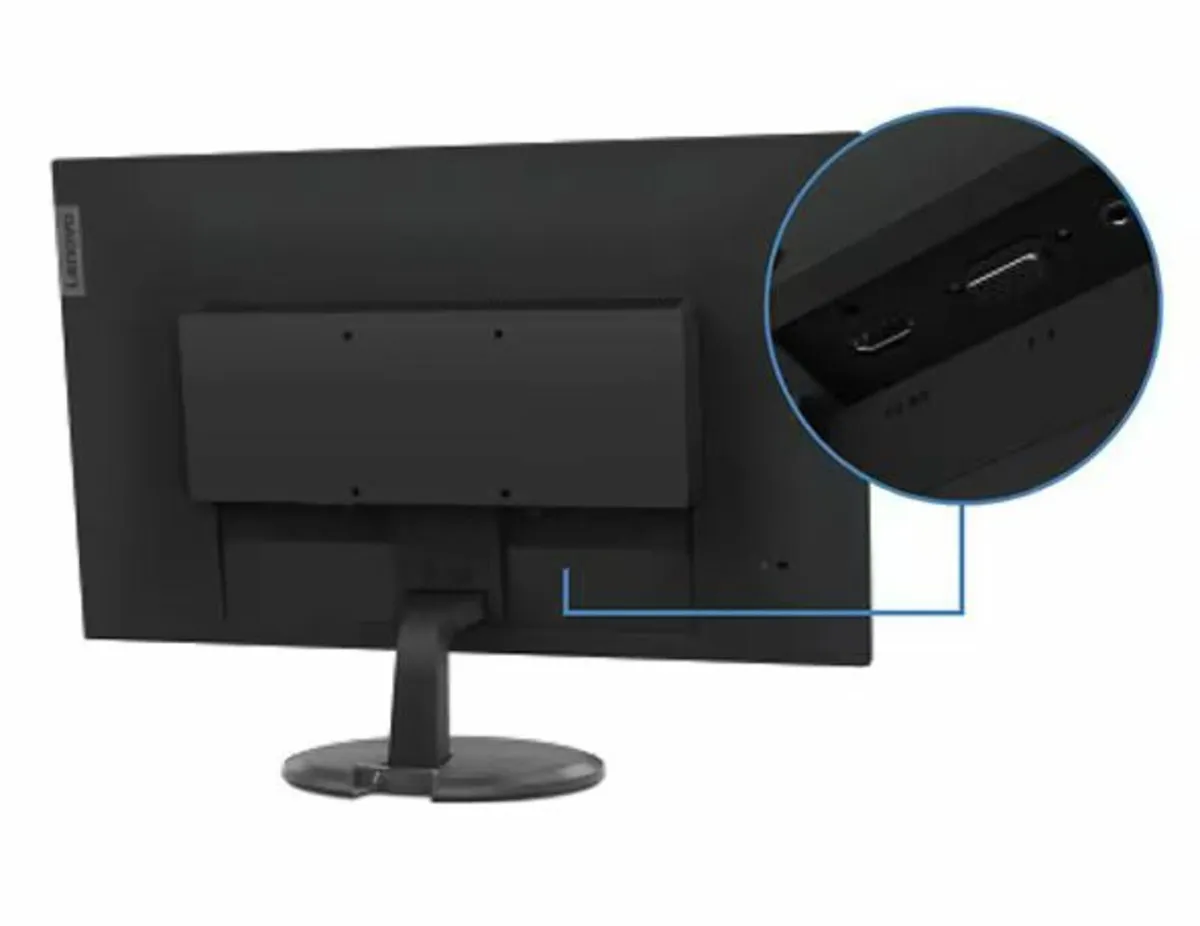 Lenovo C24-25 24" FHD Monitor (VA, 75Hz 4ms, HDMI - Image 1