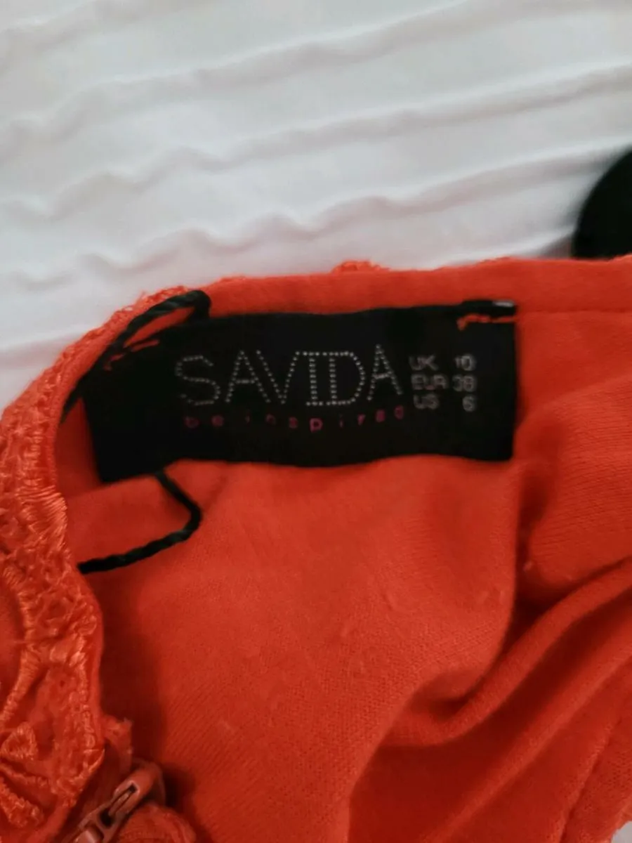Red dress worn once - Image 4
