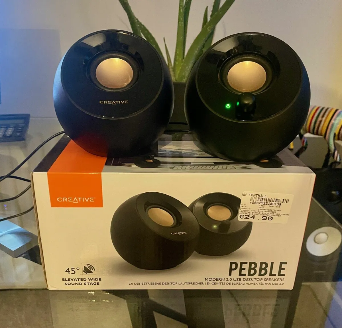 Creative – Pebble 2.0 USB Desktop Speakers - Image 1