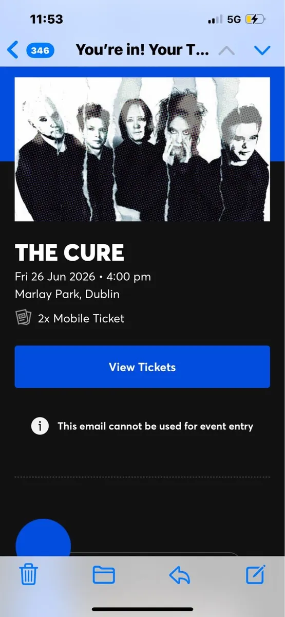 The Cure Tickets