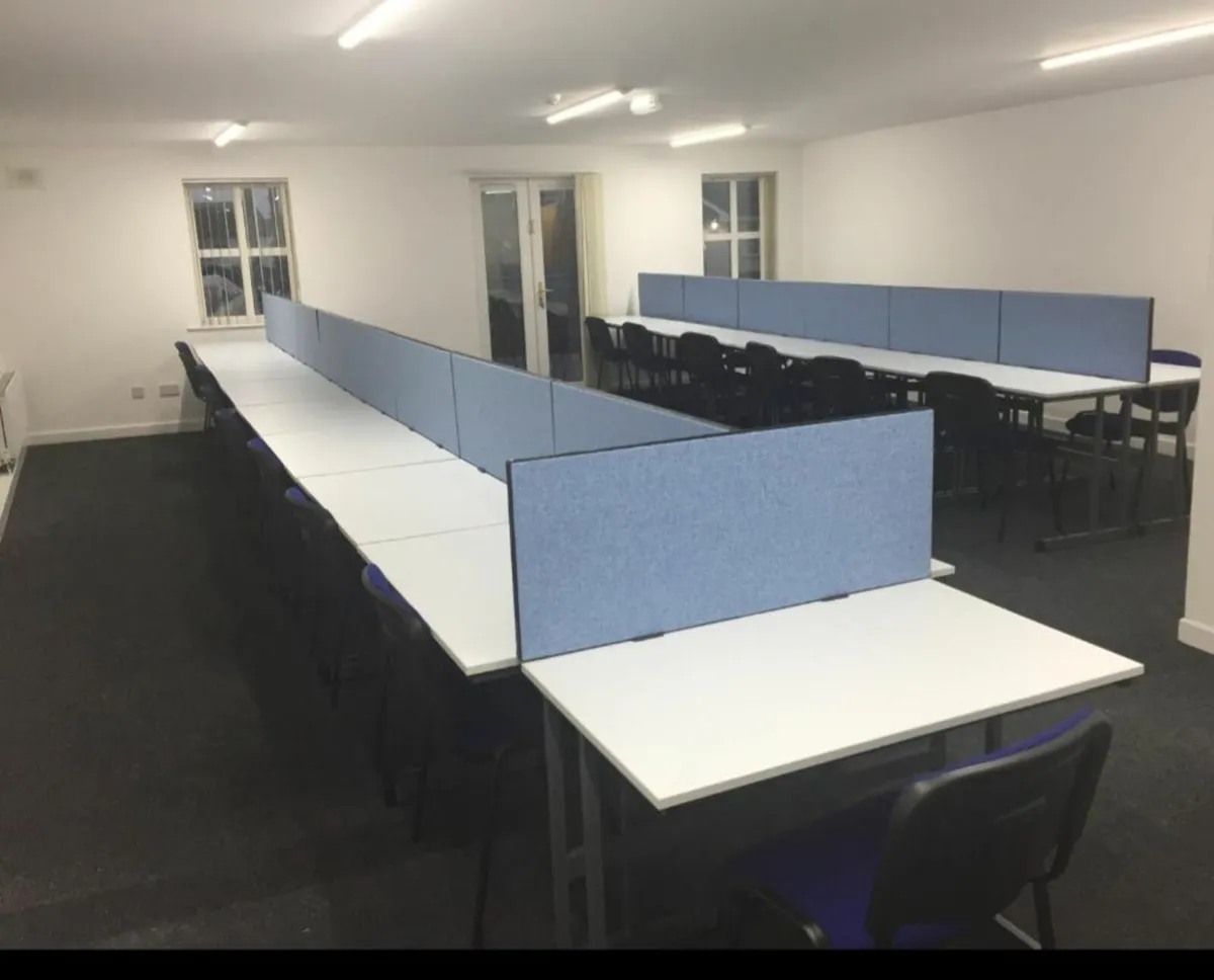 1 metre wide desks - Image 2
