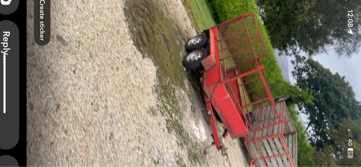 8x4 mesh trailer - Image 1