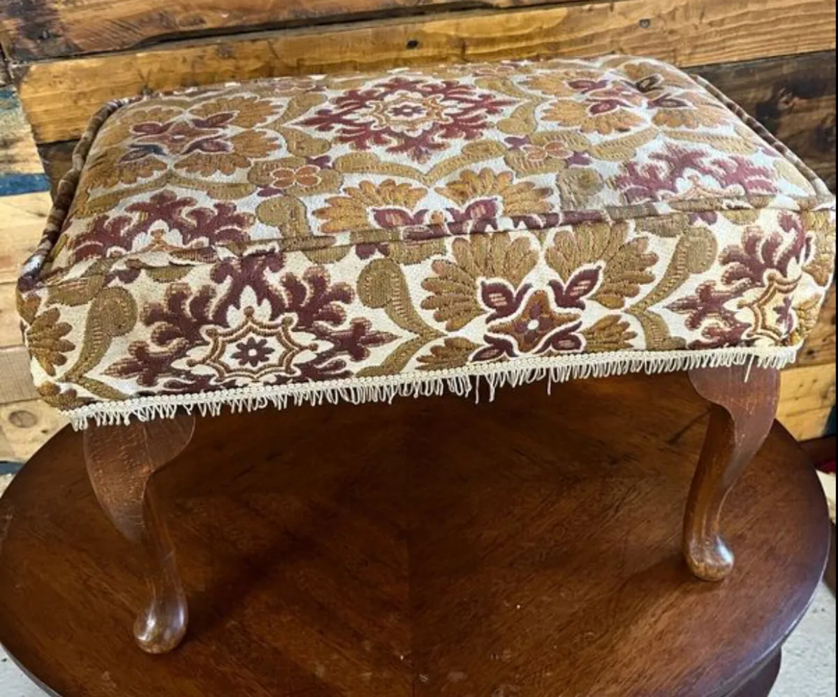 1960s foot stool