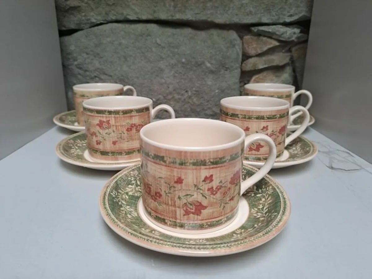 McBaine Ozark teacups and saucers - Image 1