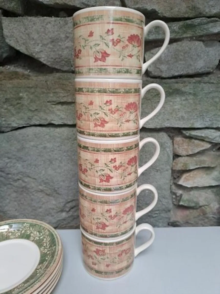McBaine Ozark teacups and saucers - Image 4