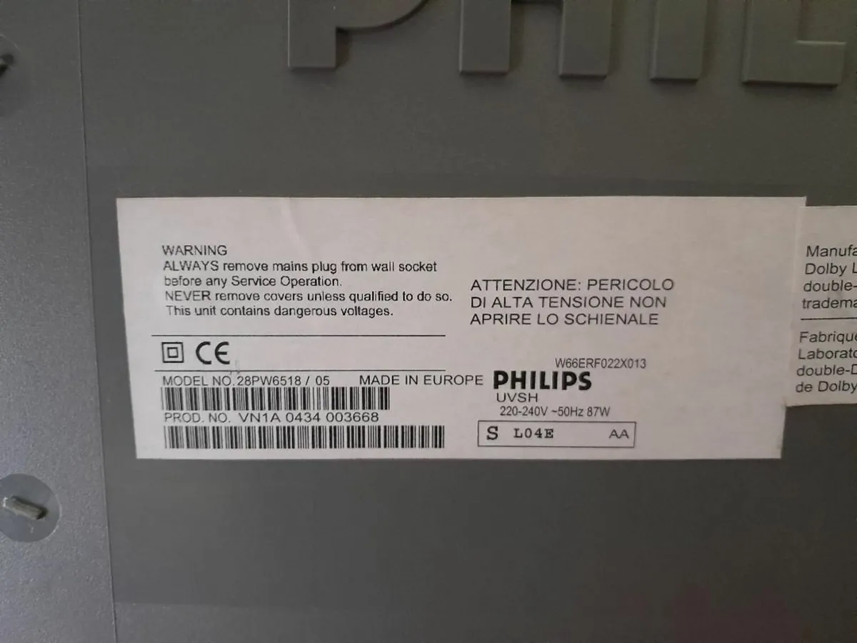 27" Widescreen TV - Image 2