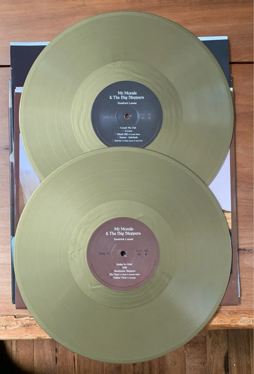 Kendrick Lamar Double Gold Vinyl - Image 3