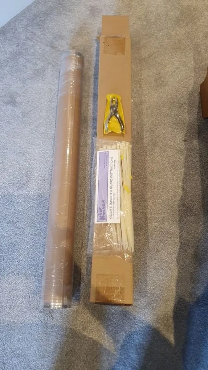 Kidsafe clear banister gaurd - Image 2
