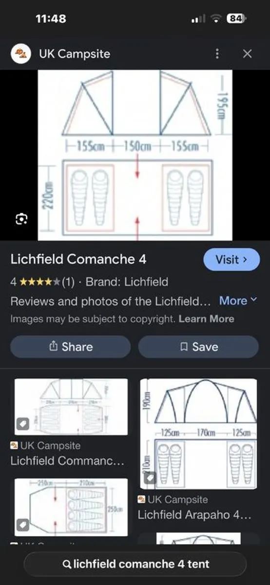 Comanche 4 tent - Image 2