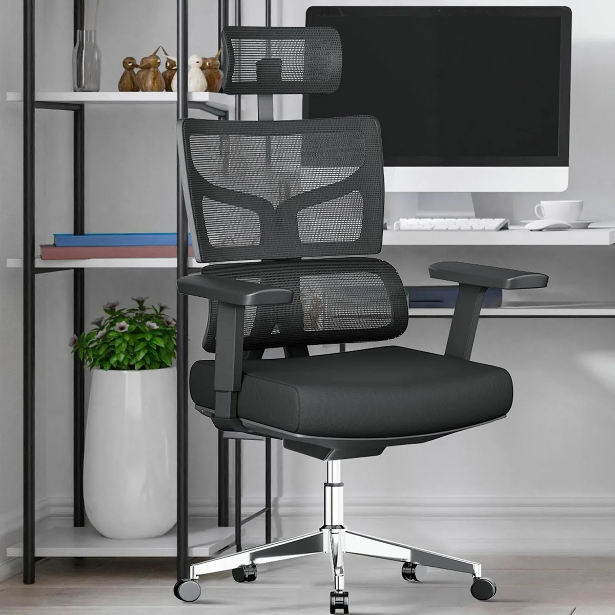 Heavy Duty Office Chair 200kg (440lbs) Ergonomic D - Image 2