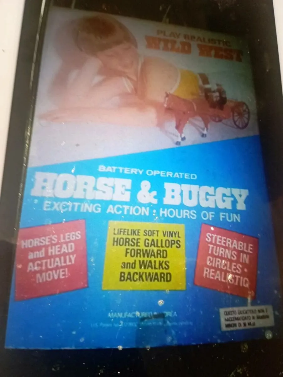 WILD WEST  HORSE & BUGGY BATTERY OPERATED - Image 3