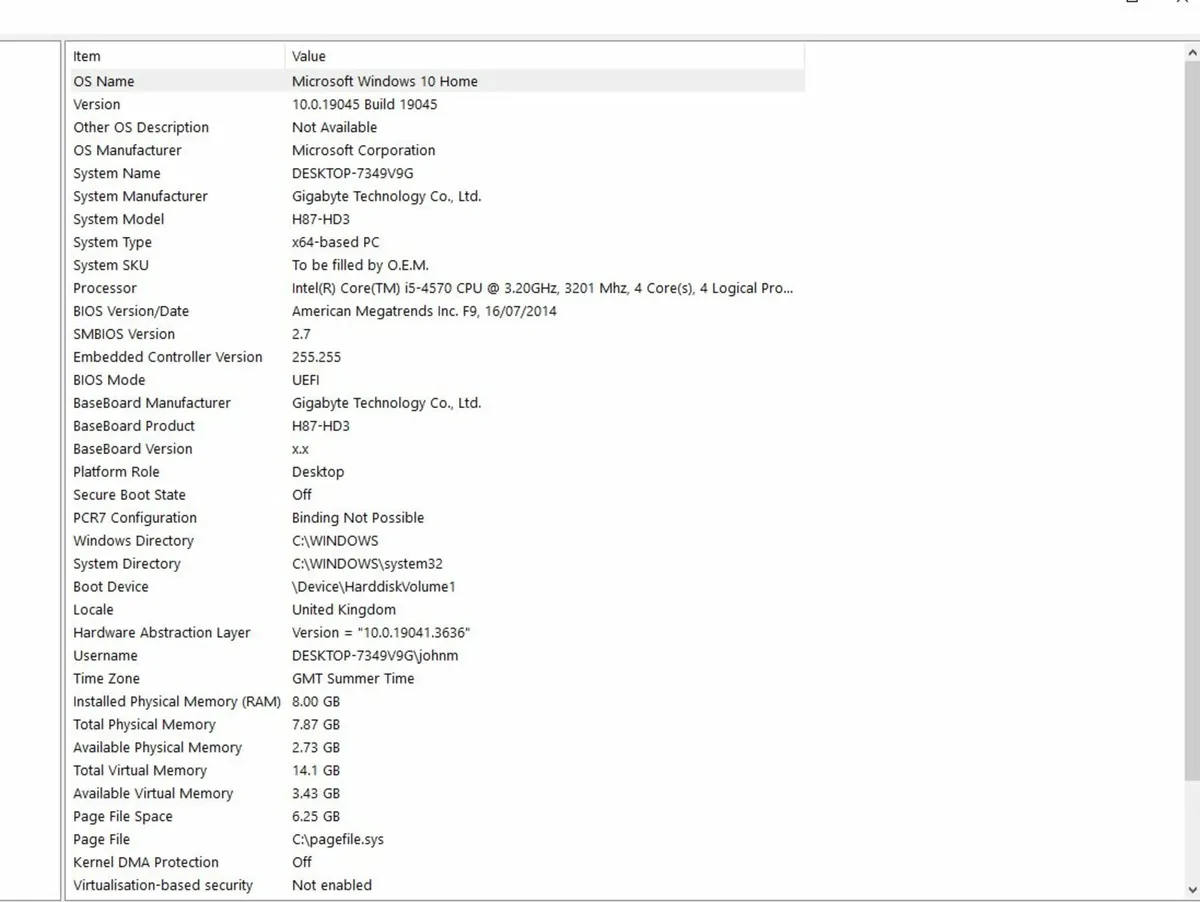 Home PC repair / parts