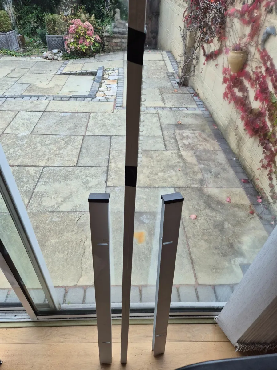 Wheelchair shower screen, handles, curtain rail - Image 2