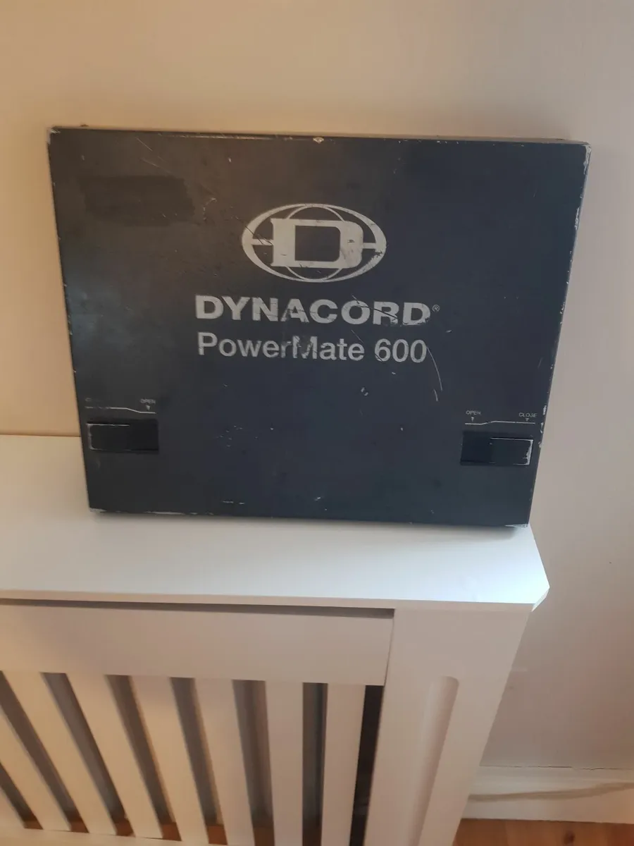 Dynacord powermate 600 mixer - Image 1