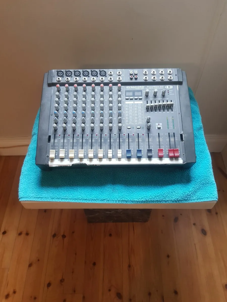 Dynacord powermate 600 mixer - Image 3