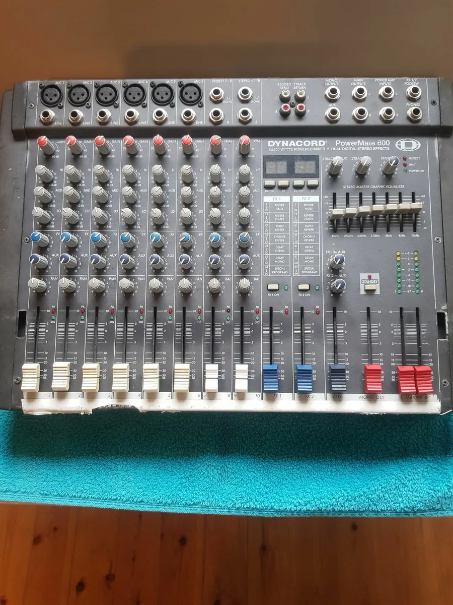 Dynacord powermate 600 mixer - Image 4