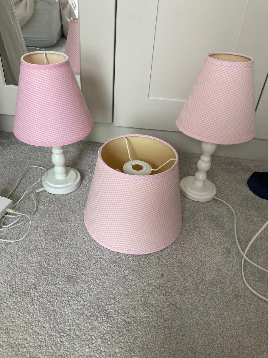 Laura Ashley Lamps and Ceiling shade
