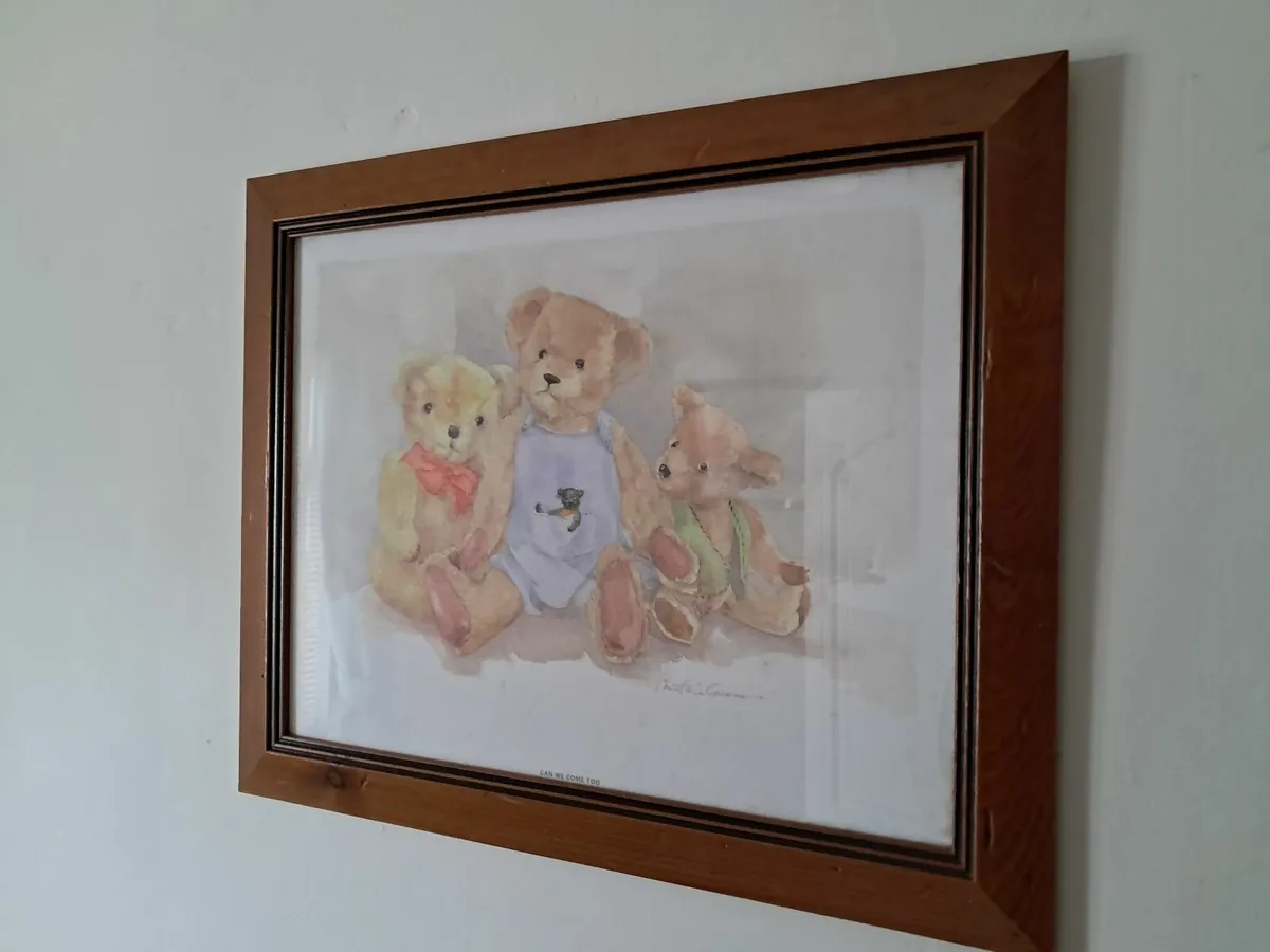 Teddy Bear Painting - Image 1