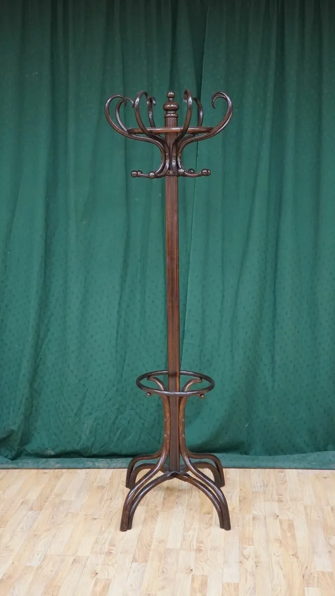 Original Beech Bentwood Coat & Hat Stand - Image 1