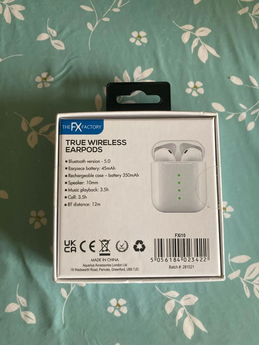 True Wireless Earphones - Brand New Unopened - Image 2