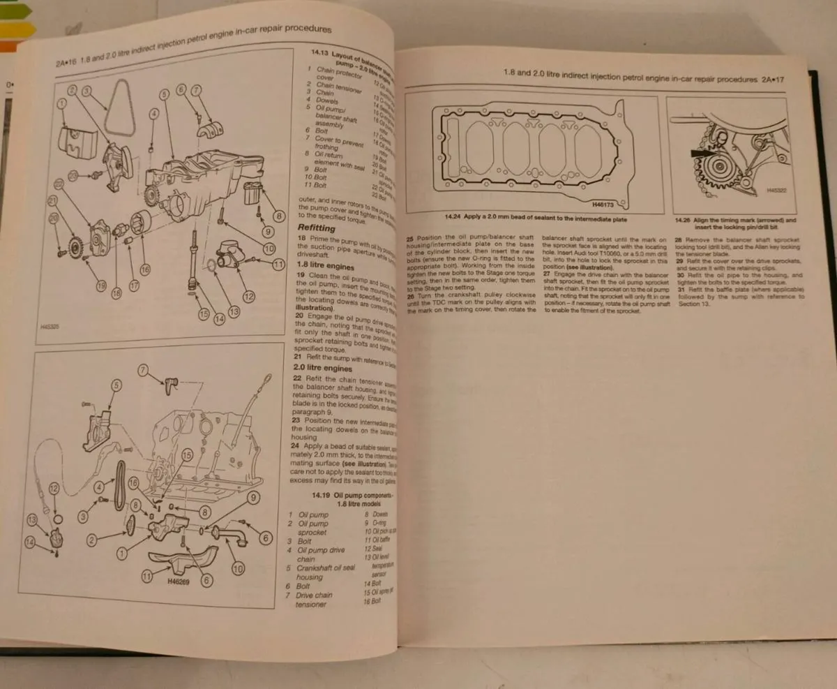 Audi A4 Haynes Manual - Image 4