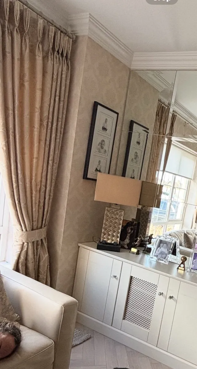 Silk hand made Curtains - Image 3