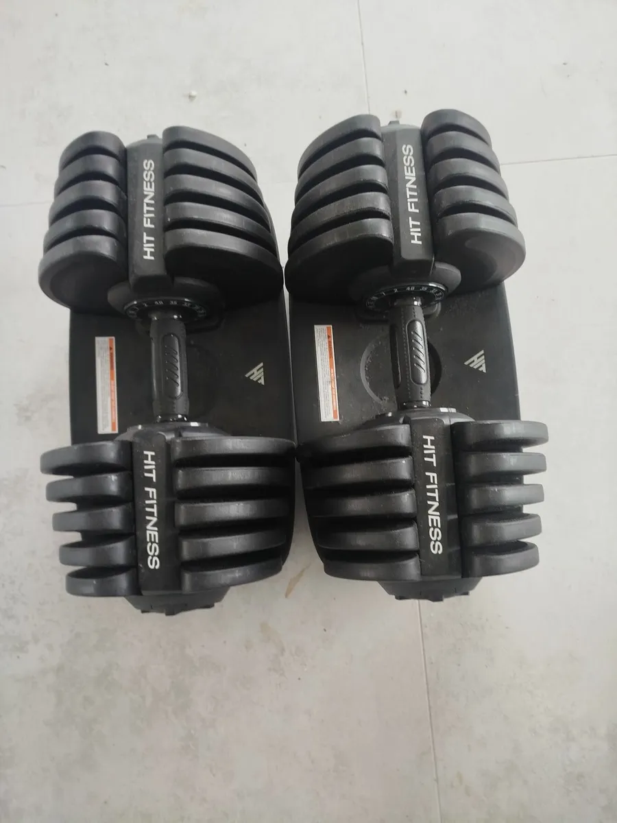 Weight Set and Bench - Image 1