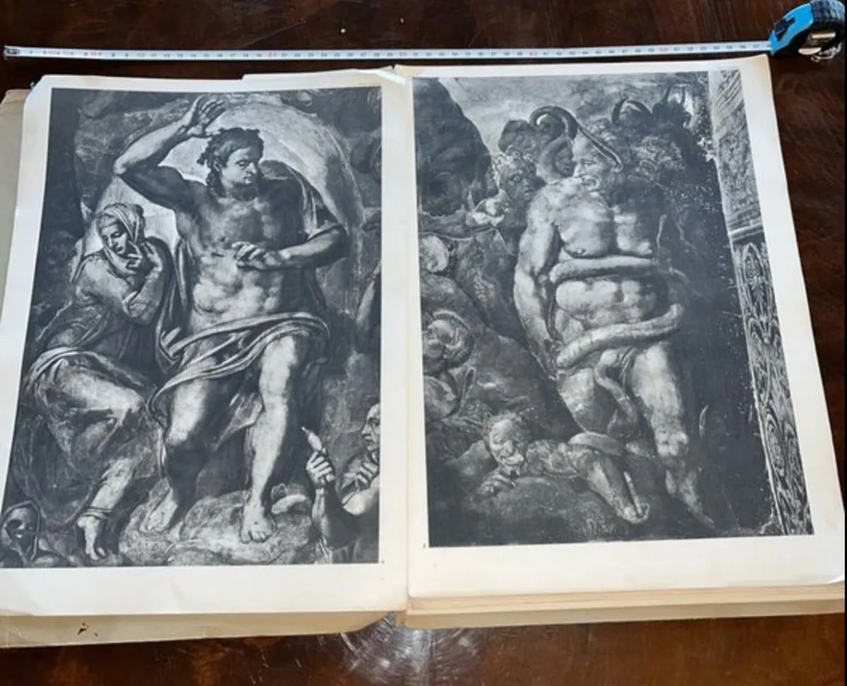 Michel Ange Le plafond de la Sixtine illustrations - Image 4
