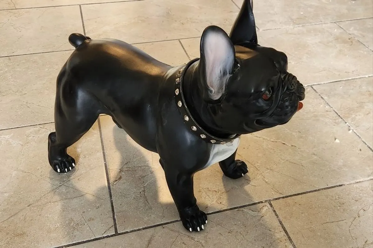 Kare Design Black bulldog statue GANGSTER DOG - Image 2