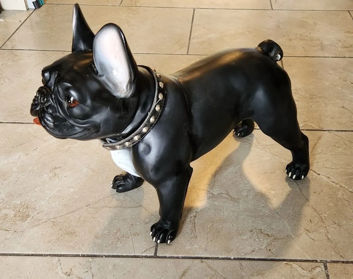 Kare Design Black bulldog statue GANGSTER DOG - Image 3